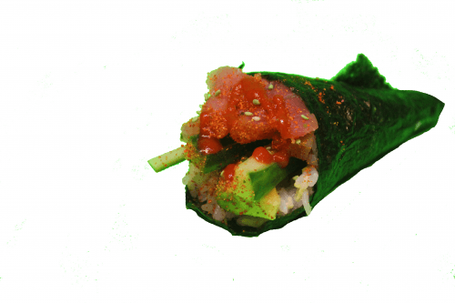 Temaki spicy maguro